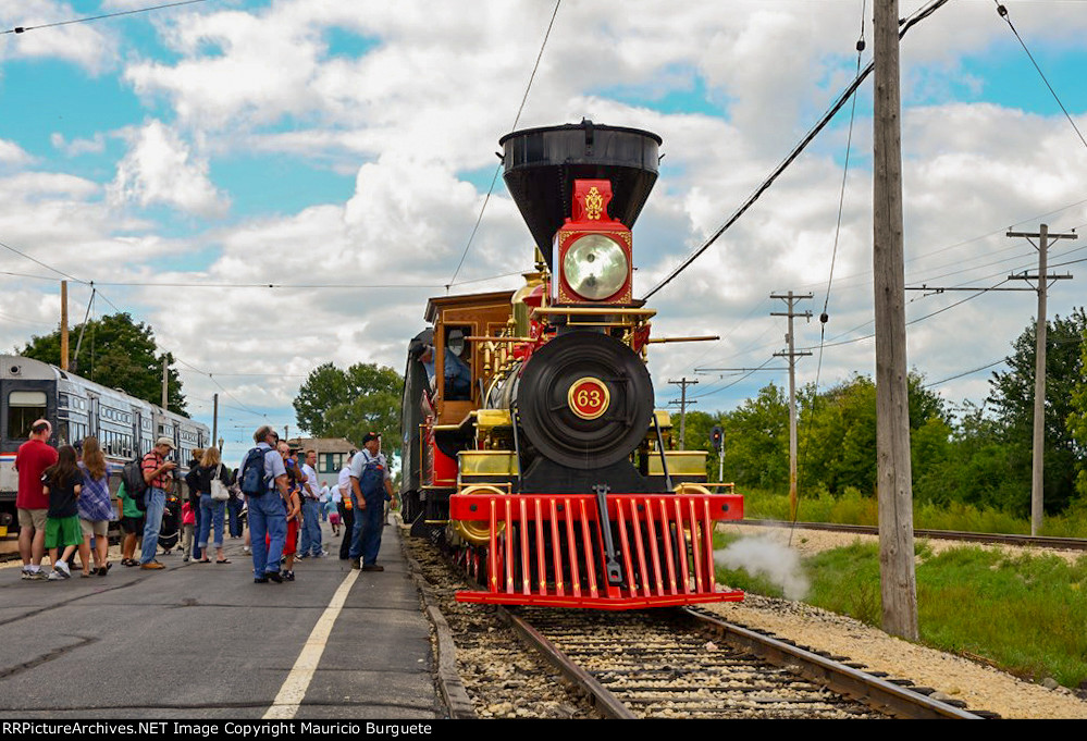 CPRR Leviathan Steam Locomotive